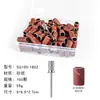 Anillos de Lijado para Uñas para Taladros Eléctricos de Uñas, Cabezales de Pulido de Uñas de Alta Calidad Marrones, Blancos y de Colores, Ruedas de Lijado