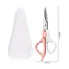Tesoura de Cabelo para Bebê, Tesoura de Cabeleireiro Infantil, Ferramenta de Corte de Cabelo, Tesoura Odontológica, Conjunto para Uso Doméstico, Máquina de Cortar Cabelo para Franja de Bebê