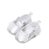 Zapatos nuevos de primavera y verano para bebé, suela blanda, delanteros, para niñas de 0 a 1 año, transpirables, antideslizantes, con bordado de mariposa, moda, zapatos de princesa