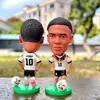 Figuras de Selecciones Nacionales Temáticas de Fútbol: Yamal, Haaland, Brasil, Argentina, España, C. Muñecos de Ronaldo, Messi