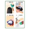 Cepillo Popular para Champú con Forma de Gota Transfronterizo, Doble Uso para Cabello Húmedo y Seco, Cepillo de Champú de Silicona Estilo Japonés, Peine Masajeador de Meridianos del Cuero Cabelludo, Cepillo Limpiador