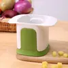 Cortador de Verduras Multifuncional, Rebanador de Queso de Acero Inoxidable, Seguro para las Manos, Corta en Cubos, Rebanadas, Corta Papas en Cubos, Cebollas, Plástico
