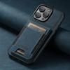 Adequado para Apple 18Promax Capa de Celular com Porta-Cartão Elástico Samsung S26Ultra Suporte Capa Protetora de Couro