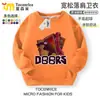 Sudadera con cuello redondo Escape from the Gate Figura de Roblox Unisex Ropa de forro polar para niños Primavera, Otoño e Invierno