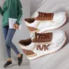 2023 novo comércio exterior transfronteiriço tamanho grande sapatos femininos Sudeste Asiático Lazada Amazon sapatos esportivos casuais combinação de cores bolo esponja