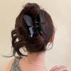 Pinza para el cabello de mariposa de moda para mujer, pinza de garra acrílica de alta gama, pinza de tiburón grande, modelo nuevo 2025