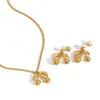 Joyería de dopamina temperamento alto nivel transfronterizo ins exquisito moda oro 18K aretes de cereza traje de joyería