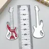 Acessórios para Joias DIY Liga de Esmalte Instrumento Guitarra Chaveiro Transfronteiriço Pingente de Colar Pequenos Presentes Criativos