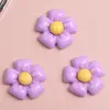 Flores de Resina Brillantes Color Dopamina DIY Pegamento de Crema Accesorios para el Cabello Pasador Pasador Parche Funda para Teléfono Móvil Accesorios para Refrigerador