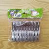 Clipe plano pequeno não magnético 20 aço inoxidável clipe plano meias penduradas toalha snacks clipe de vedação clipe sem rebites