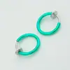 Brincos redondos estilo coreano quentes brincos falsos 13MM clipe de orelha com mola invisível sem furo joias de orelha personalizadas atacado