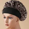 Nueva Gorra de Dormir de Seda Artificial, Gorro de Ducha Satinado Elástico de Ala Estrecha, Gorra Redonda Más Vendida en Amazon, Gorra para Cuidado del Cabello en Casa