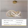 Lustre Pós-Moderno de Luxo Leve Trevo de Quatro Folhas Aço Inoxidável Galvanizado para Sala de Estar, Sala de Jantar, Quarto, Escritório, Showroom, Salão de Exposições, Villa