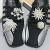 Sapatos Mary Jane de ballet de alta qualidade estilo coreano com enfeites de pérolas e laços, detalhes florais com miçangas e detalhes em tule - um acessório perfeito para meninas