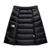 Compra Grupal Personalizado Nuevo Chaleco Moda Masculina Tendencia Diseño de Cremallera Reflectante Chaleco Engrosado Cálido con Cuello Alto Ropa de Trabajo