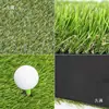 Tapete de Golpeo para Pelota de Golf Tapete de Práctica Interior Tapete de Mini Swing de Tres Céspedes Tapete de Práctica en Casa de Golf Felpa Otro