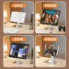 Soporte de Teléfono de Escritorio de Conejo Lindo Rotación de 360 Grados Plegable Disipación de Calor Soporte Universal para Tableta Persona Perezosa Viendo Series