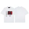 Erd Melancólico Rico Segunda Generación Nuevo Holgado Casual Belleza Tendencia Nicho Marca de Tendencia Estampado Cuello Redondo Manga Corta Colección de Camisetas para Hombres y Mujeres