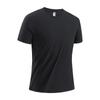 Playera de Verano de Seda de Hielo con LOGO Personalizado para Correr de Secado Rápido Ropa para Mujer Transpirable Suelta Camiseta Deportiva de Manga Corta para Hombre