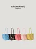 Nova Bolsa de Gelatina de PVC Dopamina Moda Feminina Bolsa Tote Semitransparente Bolsa de Mão/Ombro de Nicho para o Verão na Praia