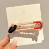 Pinza para el pelo de pez de dibujos animados para niñas, Pasador de alta gama, Pinza lateral colorida dulce y linda para bebés, Accesorio para el pelo
