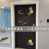 Adesivo de porta Decoração com adesivo de feltro Porta de entrada Feltro fofo Renovações da comunidade Adesivo de porta anti-colisão Uso doméstico Ou Chuang Decoração autoadesiva