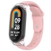 Adequado para Xiaomi Mi Band 8/9/10 Pulseira Fivela Reversa de Unha Única Pulseira de Silicone Pulseira Xiaomi Mi Band 34567 em Estoque