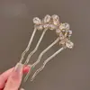 Peine de Peinar High-End Estilo Coreano Corona de Calavera Alta Clip Lateral Dulce Fresco Moda High-End Clip Antideslizante para Flequillo Accesorios para el Cabello