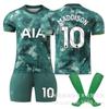 2425 Tottenham Hotspur Uniforme de futebol para dois jogadores nº. Camisa 7 Sun Xingu 9 Richarlison 17 Romero 10 Madison