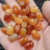 Pedras Ágata Laranja Soltas, Contas de Calcedônia Ágata Vermelha em Formato de Barril, Contas Espaçadoras em Coluna Reta, Acessórios para Joias, Contas de Jade