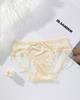 "Super Doce Americana" Doce Dopamina Roupa Íntima Feminina Cintura Média Algodão Puro Virilha Confortável Sexy Puro Desejo Roupa Íntima Feminina