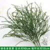 Plantas Verdes Flores Artificiales Hierba Aspargo Colgante Decoración de Fondo de Arte Floral para Bodas Flores Falsas Estilo Bosque Escenario de Boda Arreglo Floral
