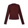 Bt953-25 Otoño Nuevo Pura Deseo Sexy Escote Expuesto Ajustado Falso Dos Piezas Camiseta Base Camiseta Estilo Europeo y Americano Chica Hot