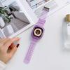 Para Pulseira Apple Watch Ultra Glacier Banda Tudo-em-Um Apple Watch9 Cor Doce Transparente iWatch8