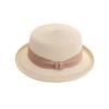 Versión coreana del sombrero de paja rojo de Internet para niños, sombrero de verano rizado, sombrilla, protector solar, viaje, playa, cara pequeña, sombrero de pescador tipo cubeta