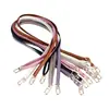 Alça longa de couro PU para crossbody atacado, personalizada de fábrica, com padrão lichia, cordão longo e fivela de metal - Acessório de cordão para capa de celular