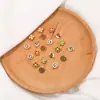 Acessórios de Joias Modernos e Requintados Contas de Flor Pingentes Pequenos de Aço Inoxidável Acessórios para Joias DIY Feitos à Mão Pingentes para Colar