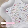 Acessórios de Laço Mini Cor de Café Atacado 100 Fitas de Resina Mistas Laços Estéreo DIY Decoração de Unha Vestível