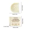 Sabonete para Cuidado Capilar com Óleo de Coco Limpeza Profunda Espuma Rica Melhora o Frizz Nutre Cabelos Processados Personalização