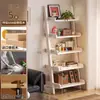 Estantería trapezoidal de madera maciza, estante de exhibición de almacenamiento para ventanal, estante de almacenamiento de pie, estantería integrada de pared, armario de almacenamiento, armario de esquina