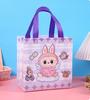 Bolsa de Compras de Dibujos Animados Linda Transfronteriza No Tejida Bolsa de Empaque para Llevar Bolsa Tote de Regalo para el 61 Cumpleaños para Niños y Estudiantes