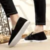 Sapatos de Pano de Pequim Antigos Sapatos de Pano de Sola Macia Lasanha Masculinos Sapatos de Pano Puros Autênticos Feitos à Mão Alinhamento Sapatos Nat Respiráveis Confortáveis de Pano