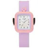 Nuevo Reloj de Cuarzo Impermeable Lindo para Niños Color Caramelo Simple de Silicona Deportivo Regalo Reloj para Niños
