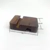 Nuevo Soporte de Madera Sencillo para Teléfono de Escritorio Hecho de Madera de Haya y Nogal Negro, un Gran Accesorio para el Hogar, Se Puede Imprimir con un Logo