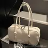 Bolso de Almohada para Axila de Diseño de Nicho para Mujer 2025 Nuevo de Primavera Bolso Boston Retro Bolso de Hombro Portátil para Viajes