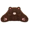 Soporte Lumbar y para Reposacabezas de Coche Lluvia Azul Oso de Peluche Dibujo Animado Lindo Almohada para Cuello de Coche Soporte Lumbar para Asiento del Conductor Principal Herramienta Mágica