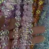 Al por mayor 10mm Abalorios de Trébol de Cuatro Hojas Cristal Arenado Liso Transparente para Manualidades Accesorios Hechos a Mano Cuentas Sueltas