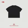 Camiseta Corta de Manga Corta para Hombre y Mujer Bk Menta Sorona Estilo Boxy Cuello Redondo Fibra Vegetal Natural para Exteriores