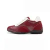Zapatillas deportivas retro alemanas de cuero suave con aumento de altura y suela gruesa para mujer, versátiles y cómodas zapatillas casuales de moda de otoño para mujer