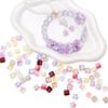 Cuentas de cristal de osmanthus de gelatina de 10 mm transfronterizas accesorios hechos a mano para DIY cadena de teléfono móvil con cuentas sueltas material al por mayor